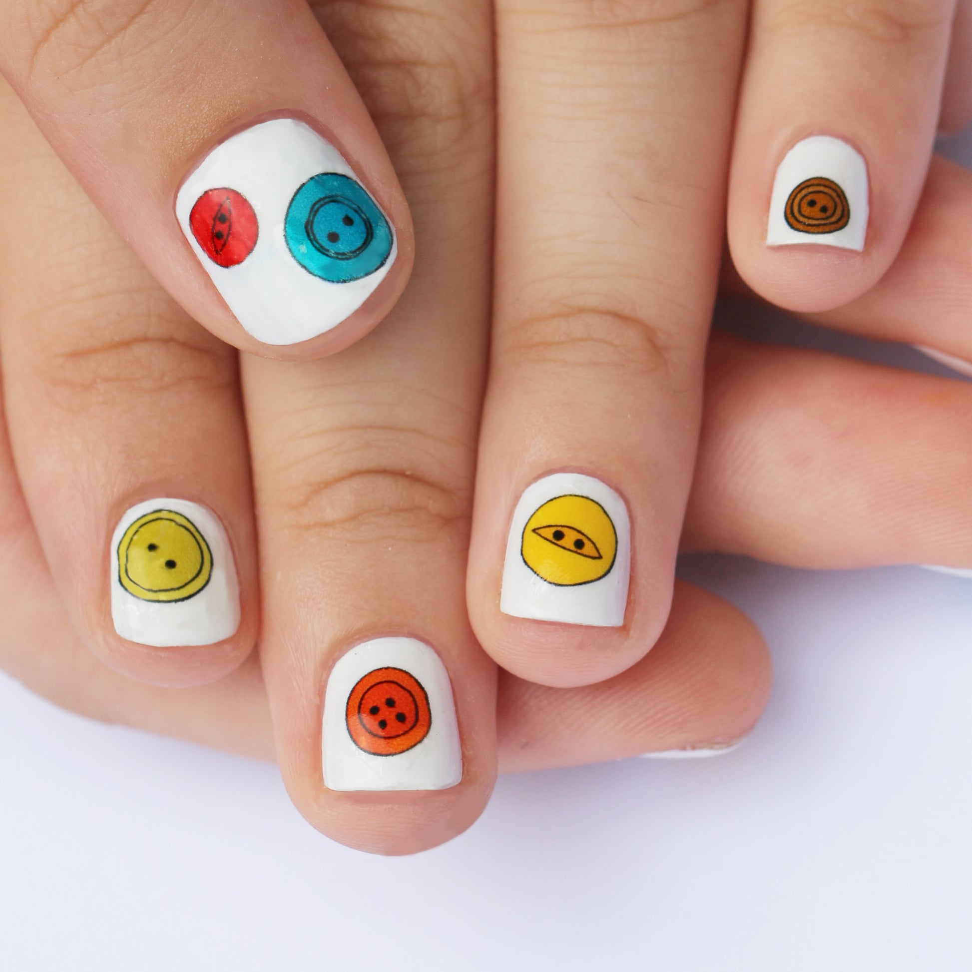 Button Nail Art Transfers - katebroughton