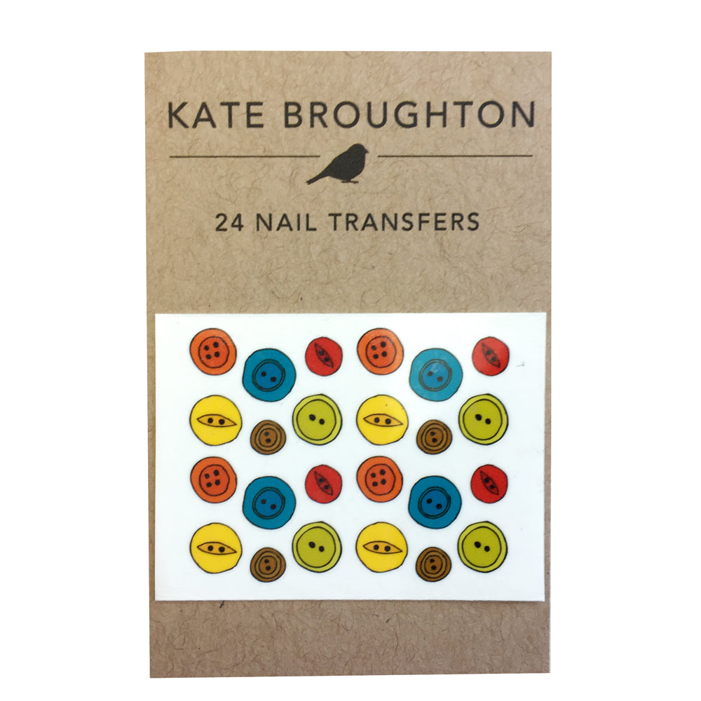 Button Nail Art Transfers - katebroughton