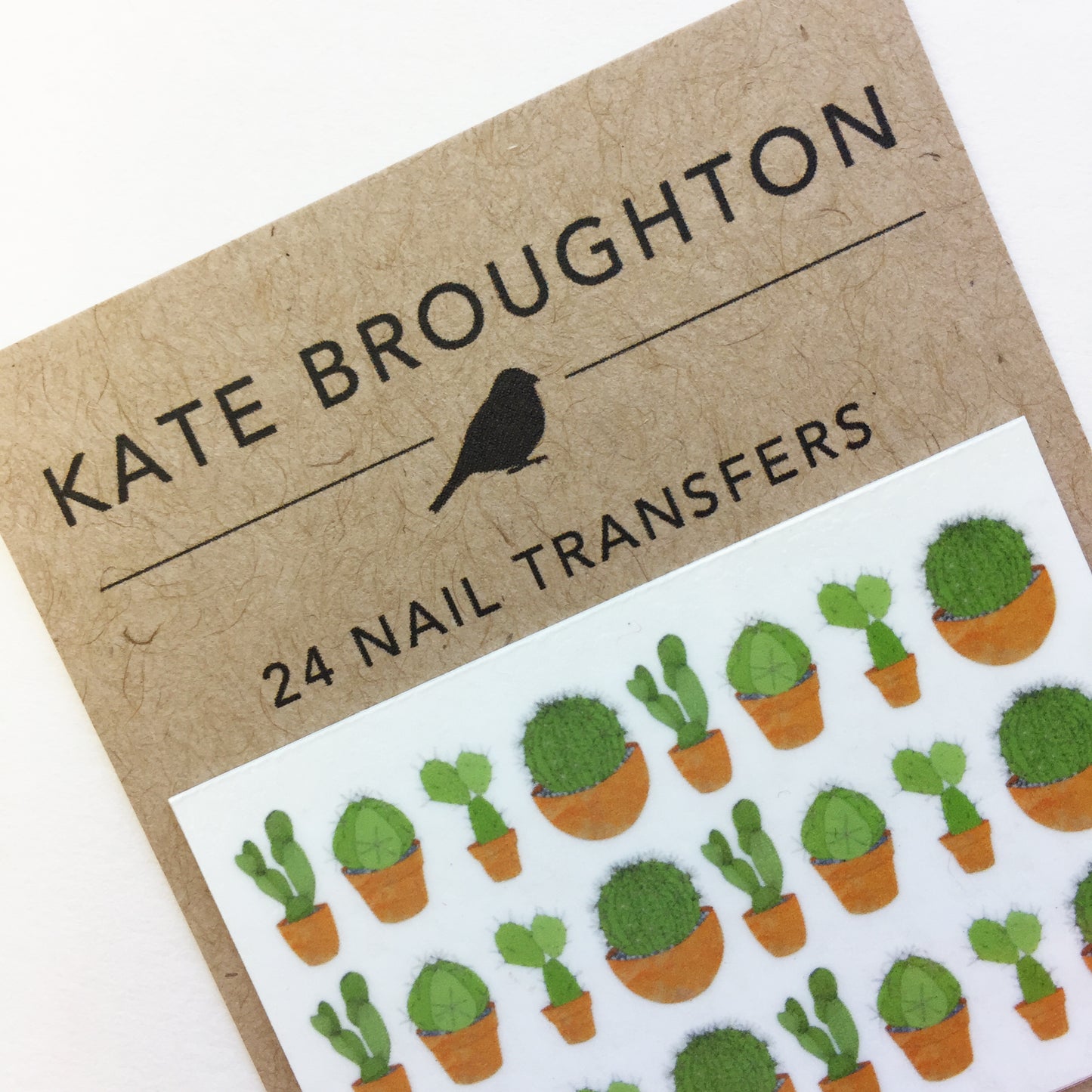 Cactus Nail Art Transfers - katebroughton