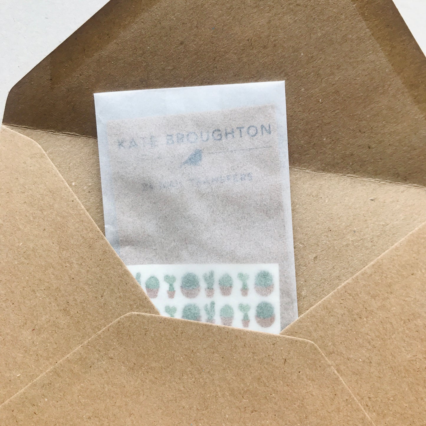 Cactus Nail Art Transfers - katebroughton
