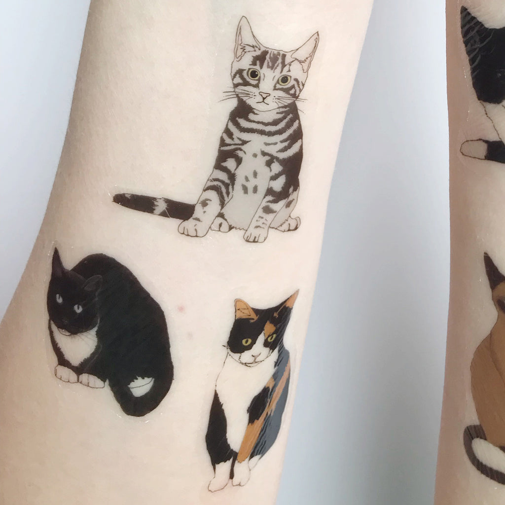 Cutter Cat Tattoos Cat Cutting Design Vectors Download Free