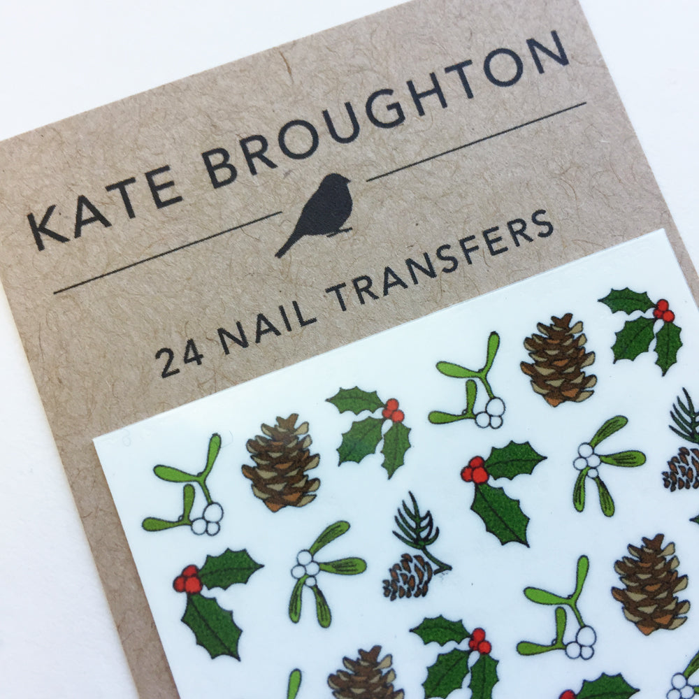 Christmas Nail Art Transfers - katebroughton