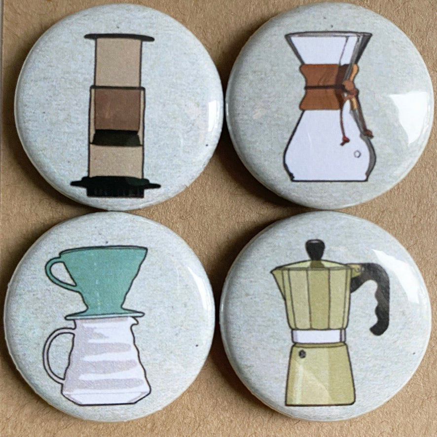 Coffee Fridge Magnets