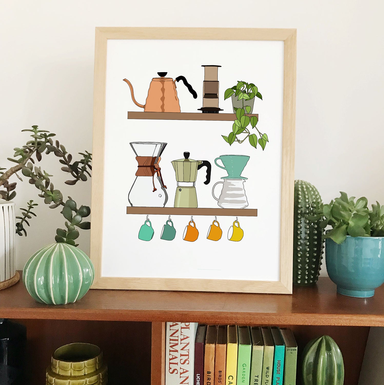 Coffee Print - katebroughton