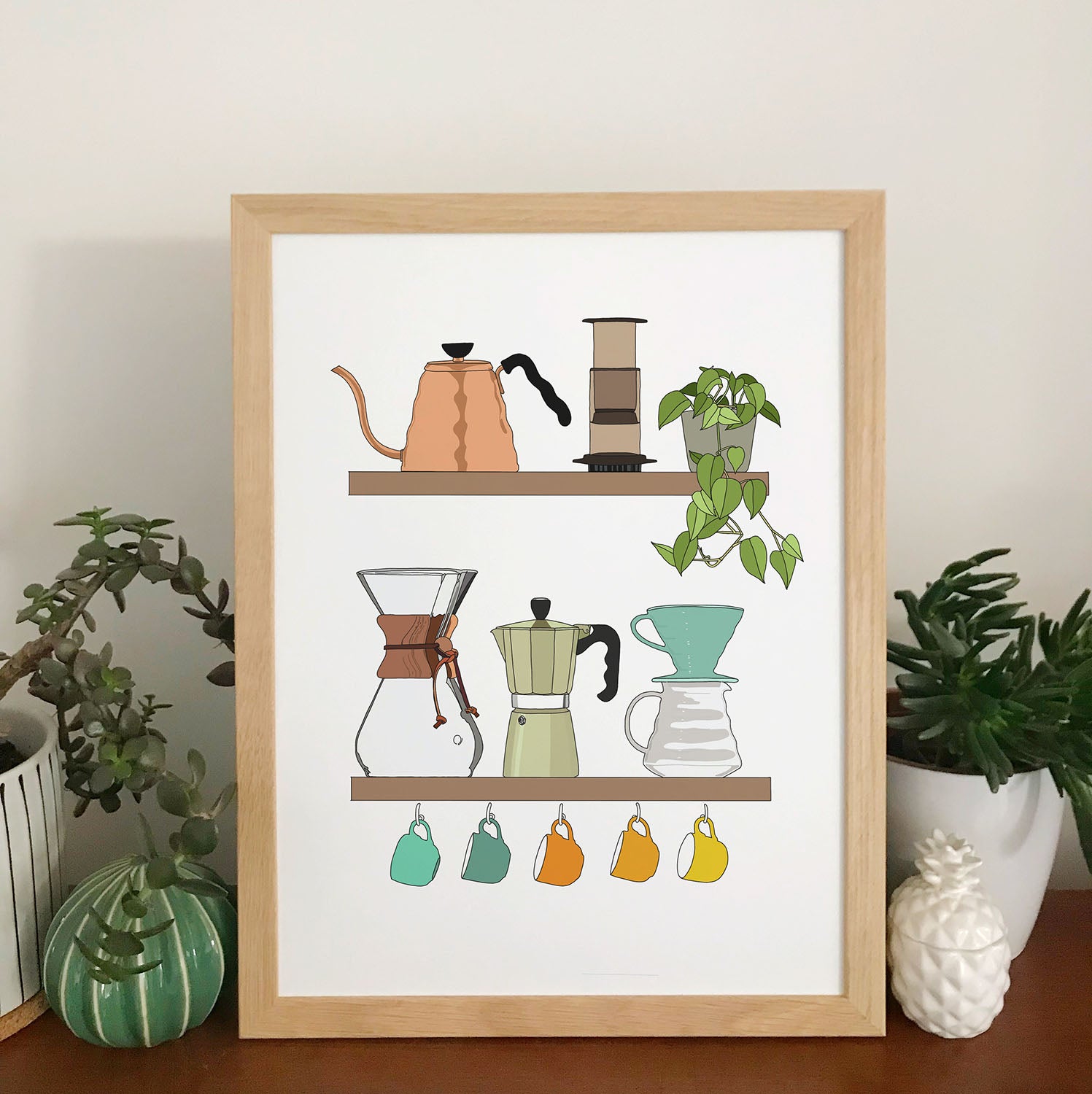 Coffee Print - katebroughton