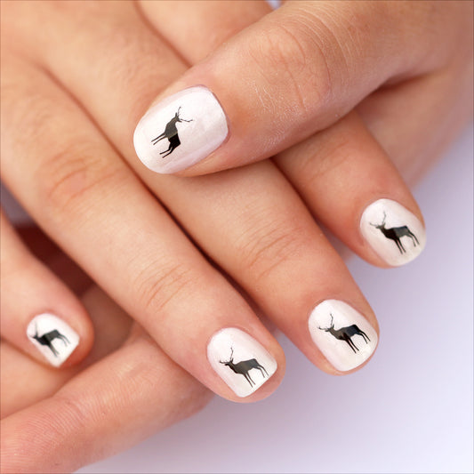 Deer Nail Art Transfers