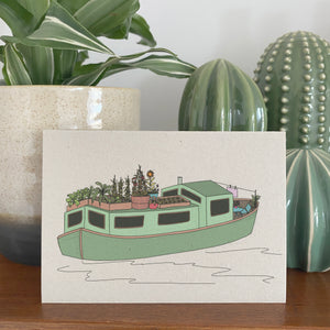 House boat card