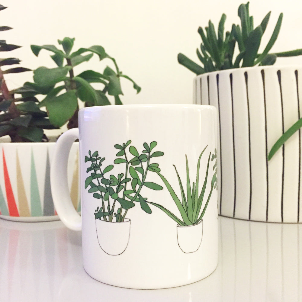 Houseplants Mug - katebroughton
