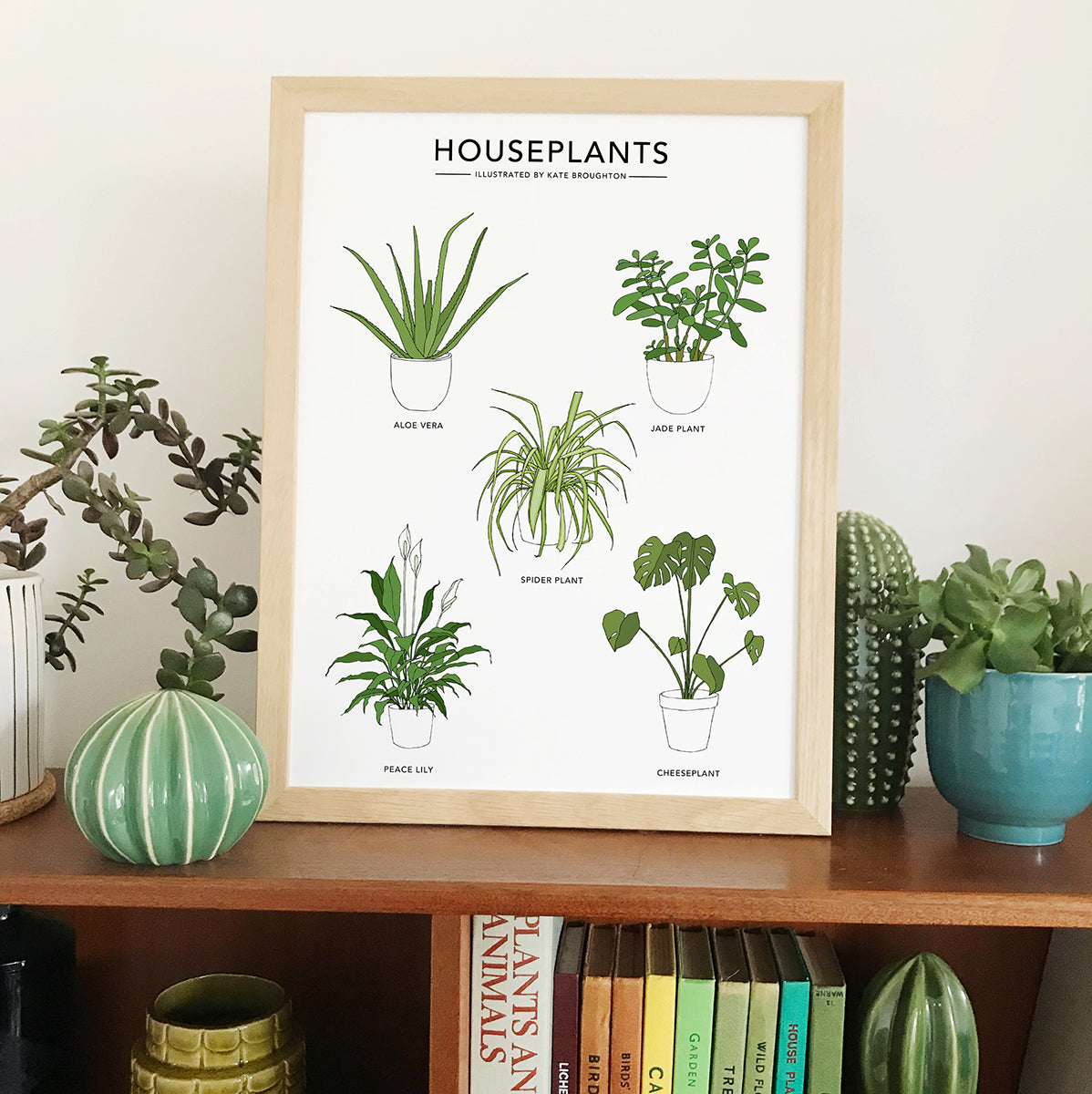 Houseplants Print - katebroughton