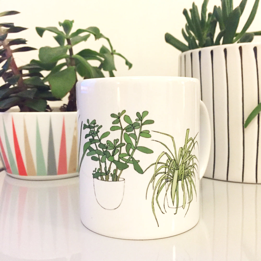 Houseplants Mug - katebroughton
