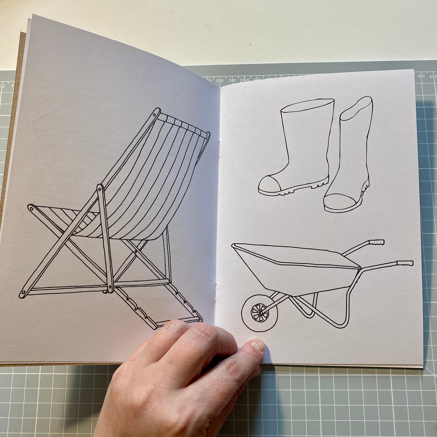 Garden Colouring Book