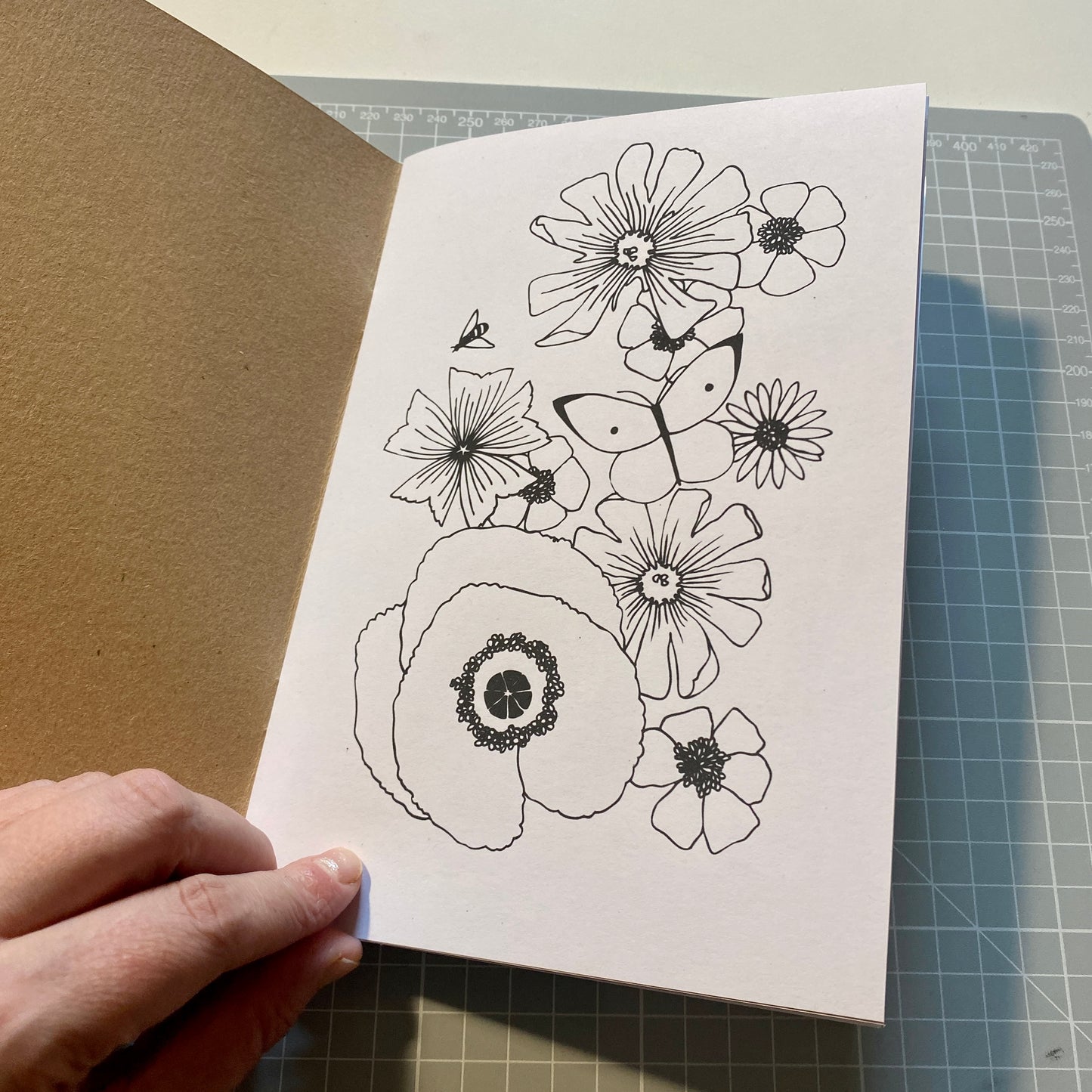 Garden Colouring Book