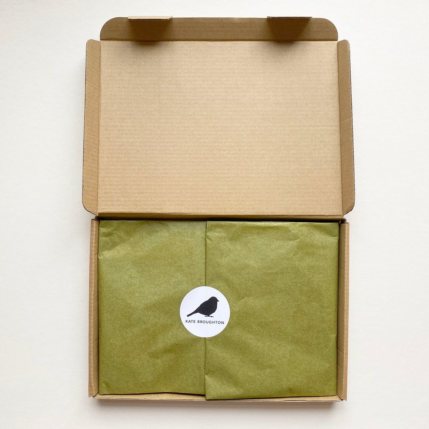 Bird themed letterbox gift box