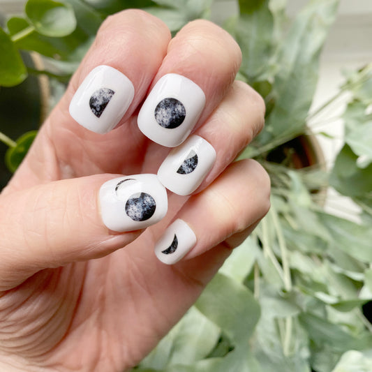 Moon phase Nail Art Transfers