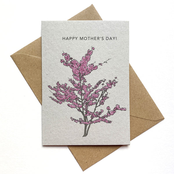 Happy Mother's Day! Cherry blossom tree card