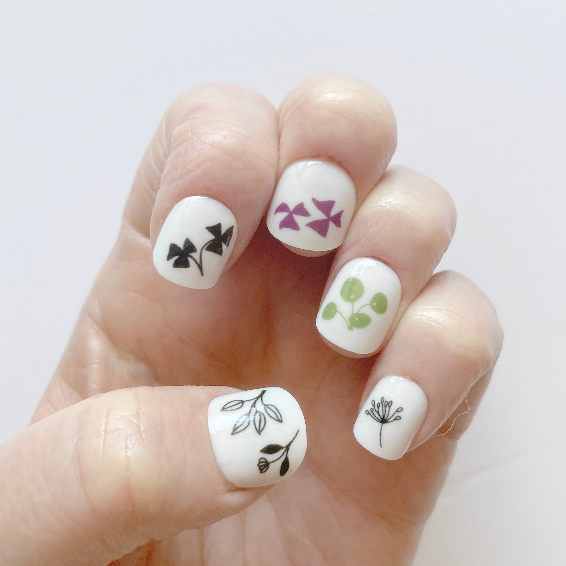 Plant Nail Art Transfers - katebroughton
