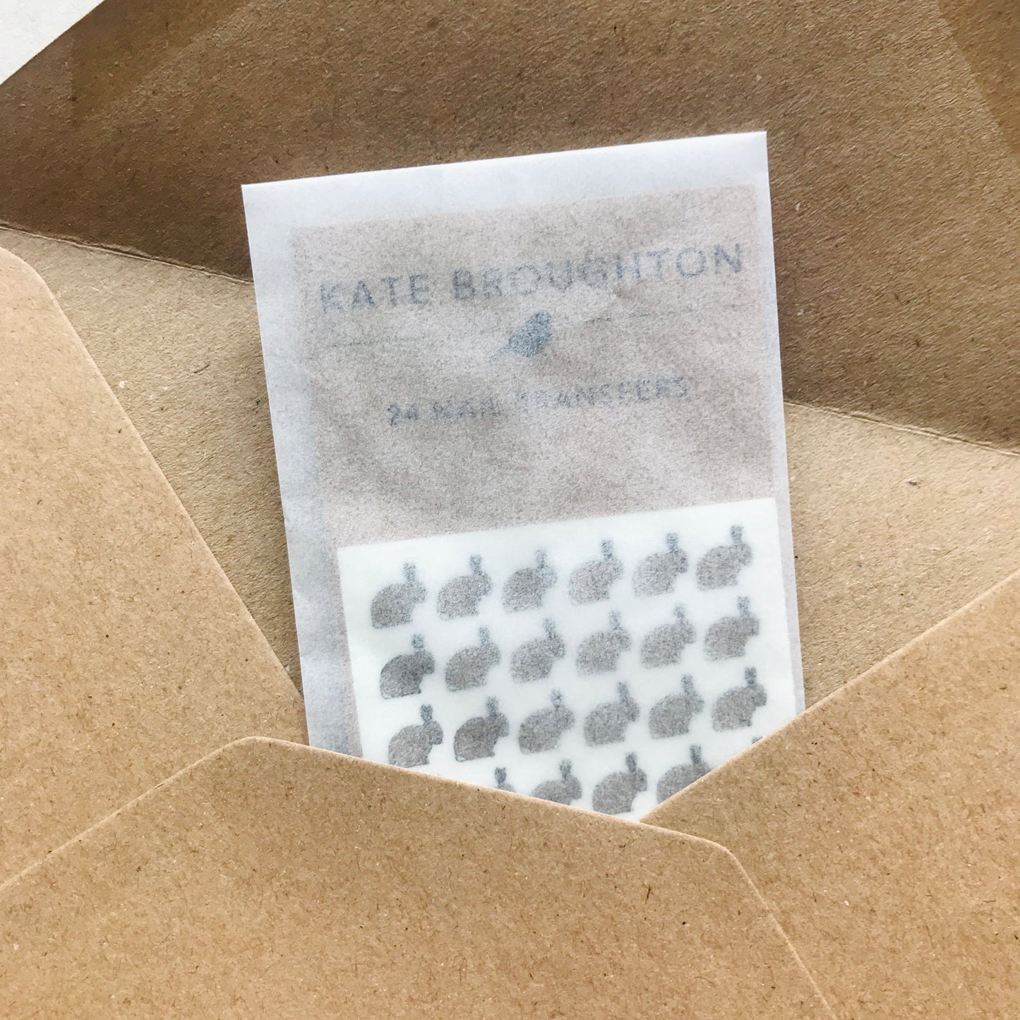 Rabbit Nail Art Transfers - katebroughton