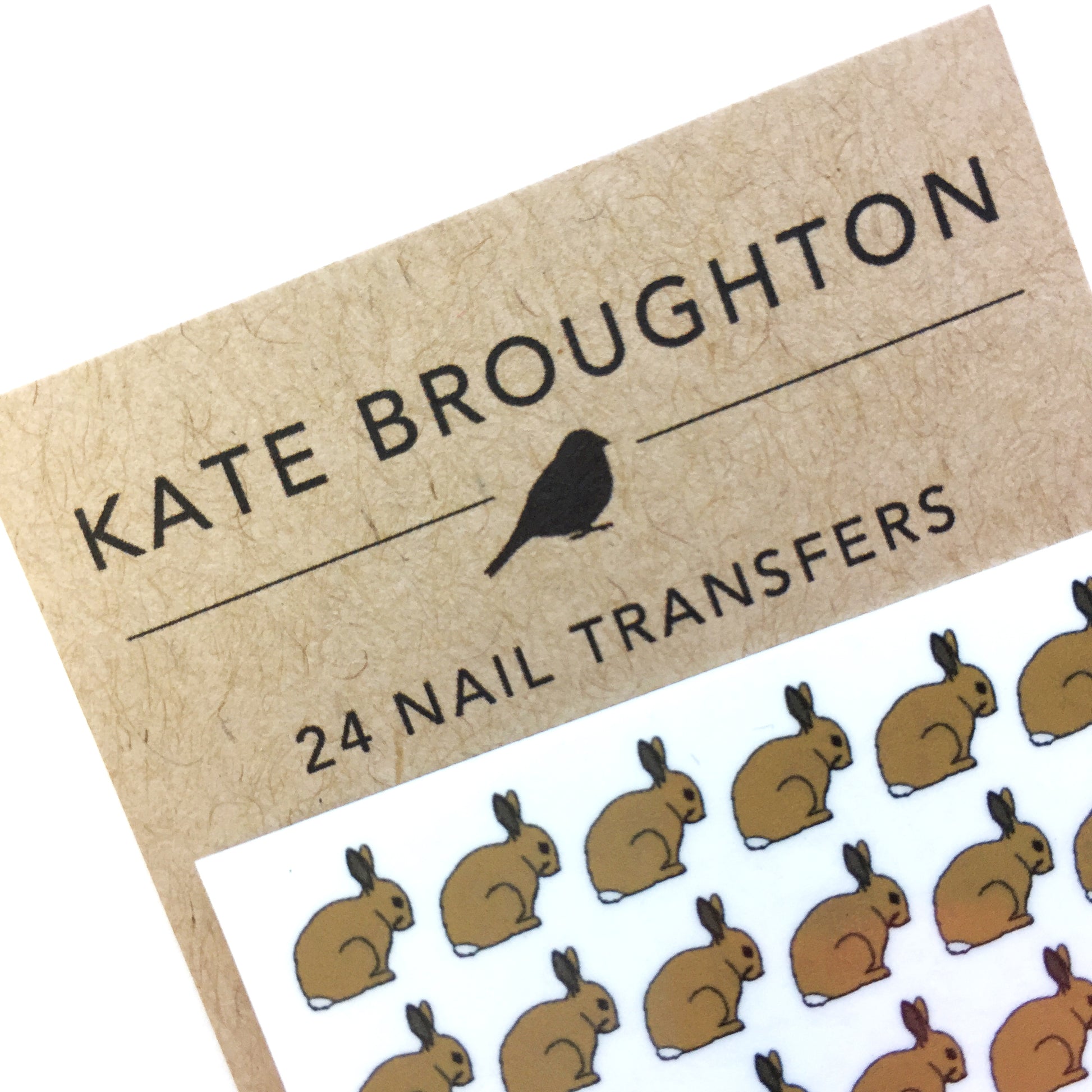 Rabbit Nail Art Transfers - katebroughton