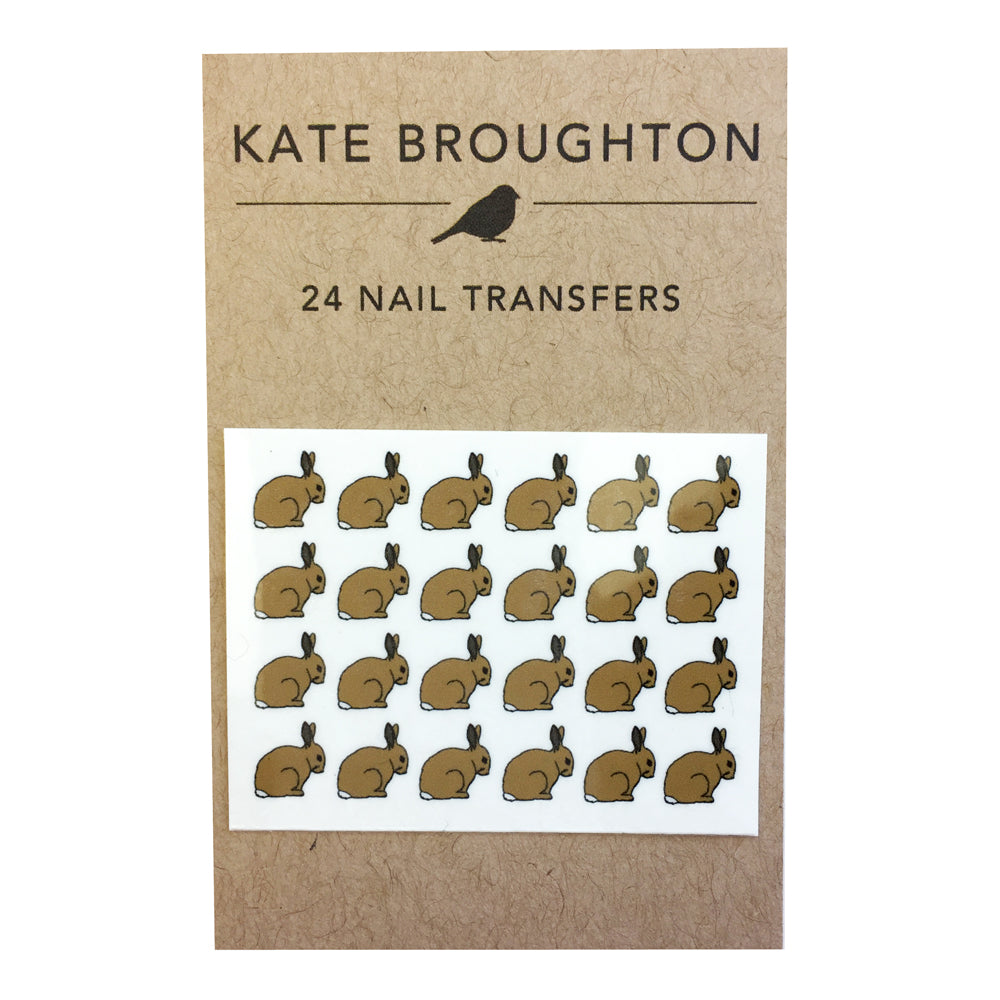 Rabbit Nail Art Transfers - katebroughton