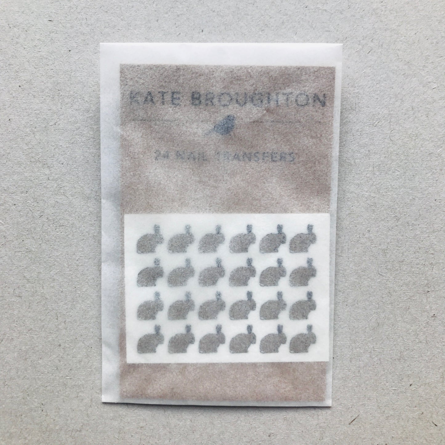 Rabbit Nail Art Transfers - katebroughton