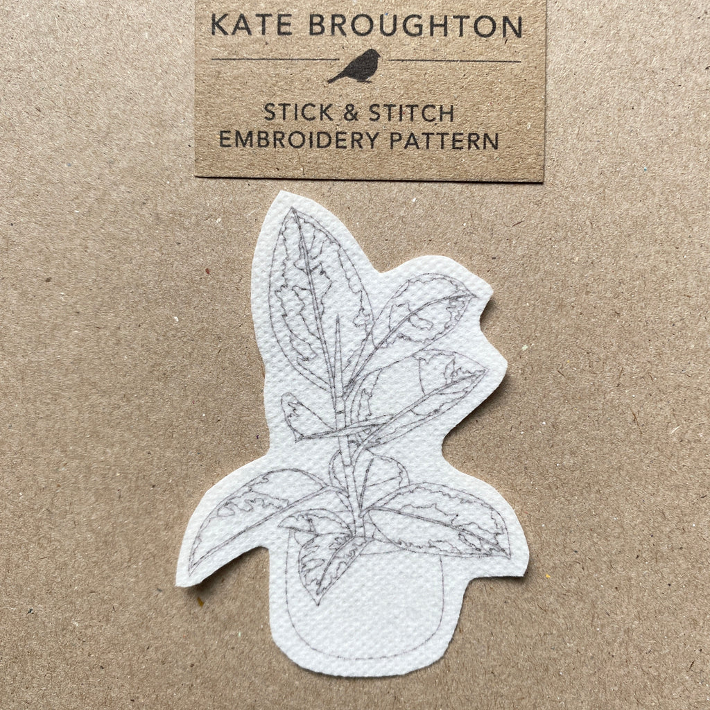 Stick & Stitch Embroidery Pattern