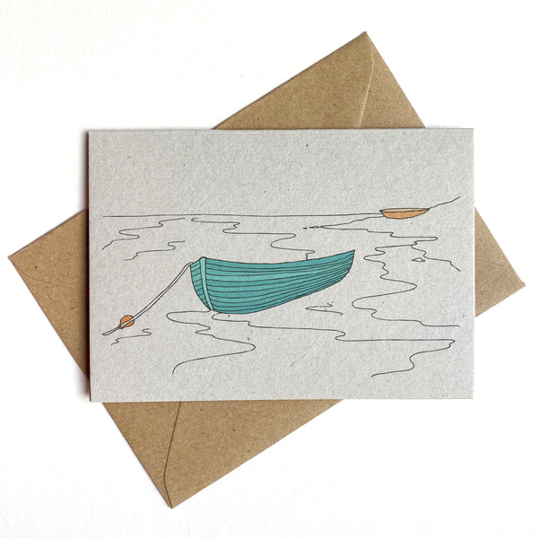 Seaside Boats Card