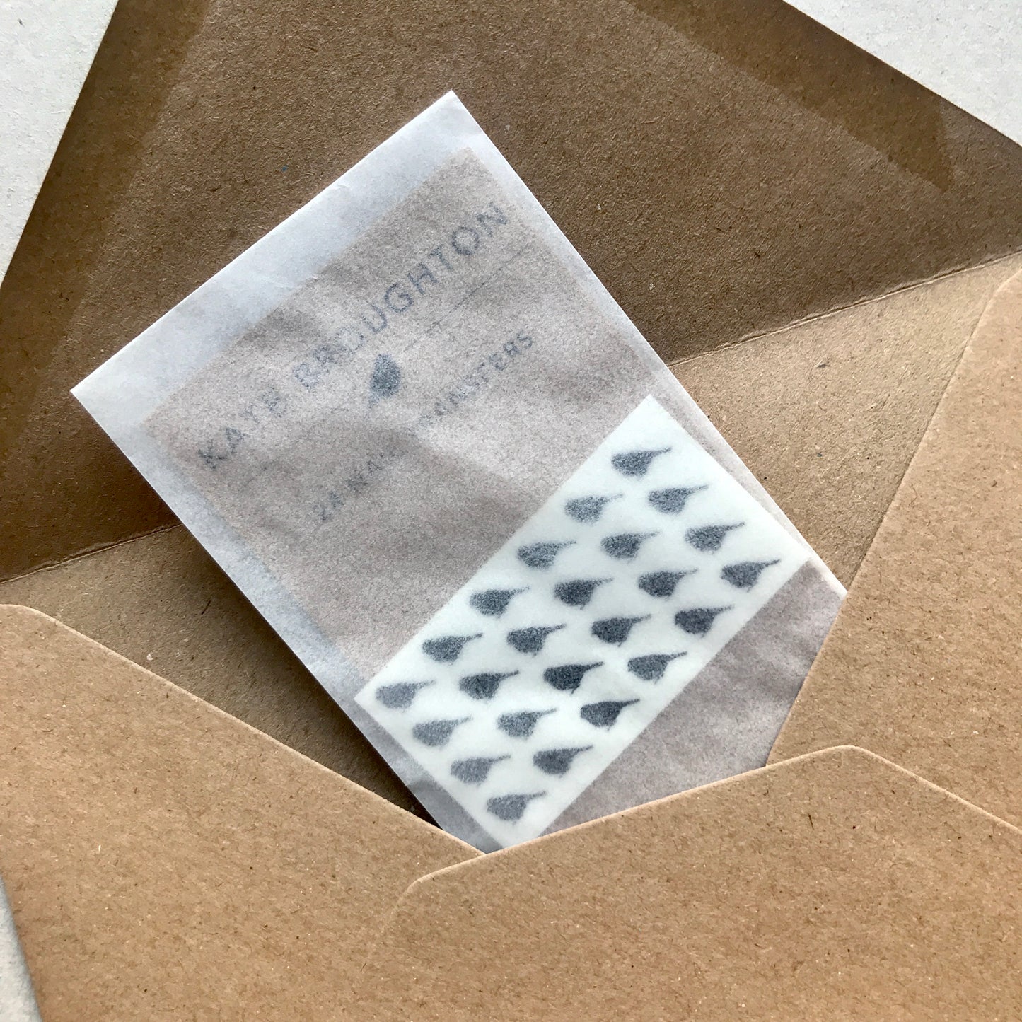 Black Bird Nail Art Transfers