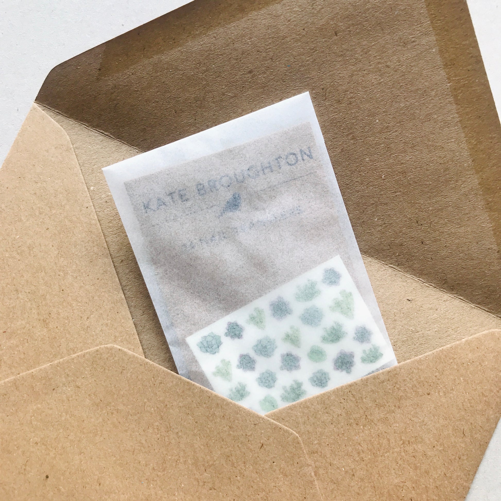 Succulent Nail Art Transfers - katebroughton