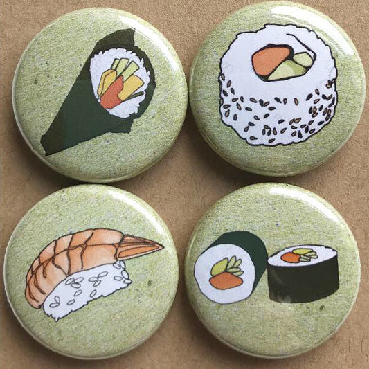 Sushi Fridge Magnets
