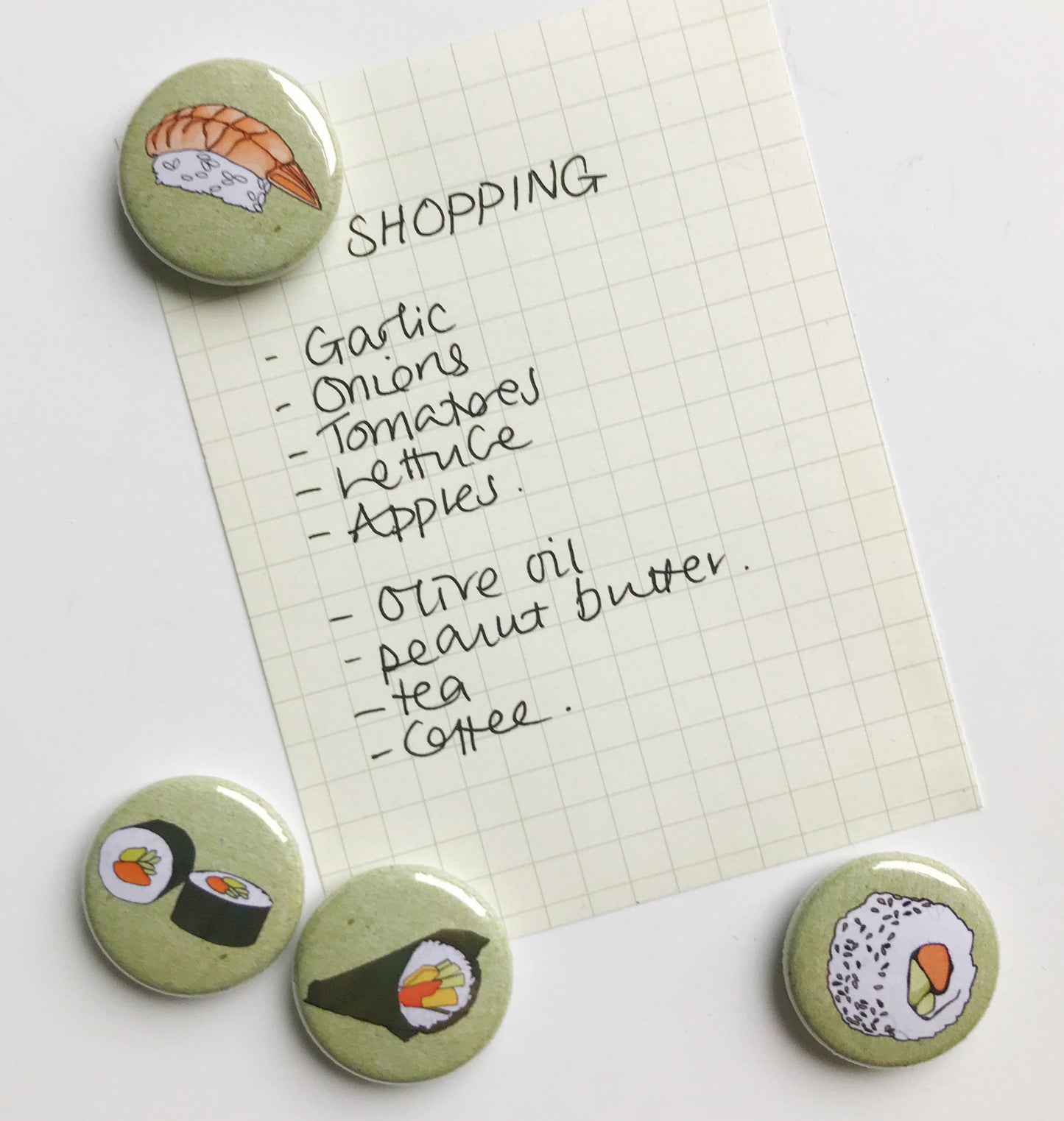 Sushi Fridge Magnets - katebroughton