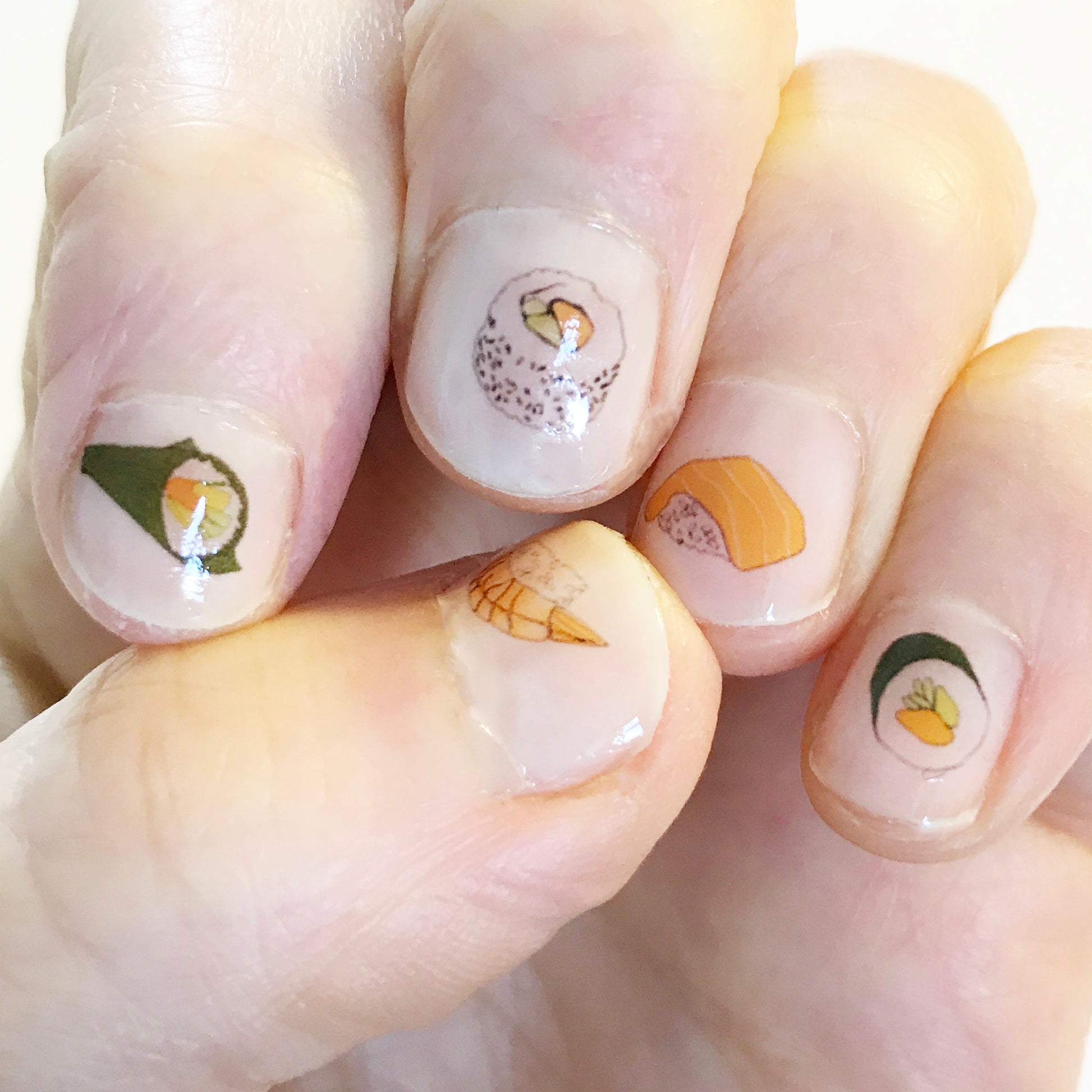 Sushi Nail Art Transfers - katebroughton