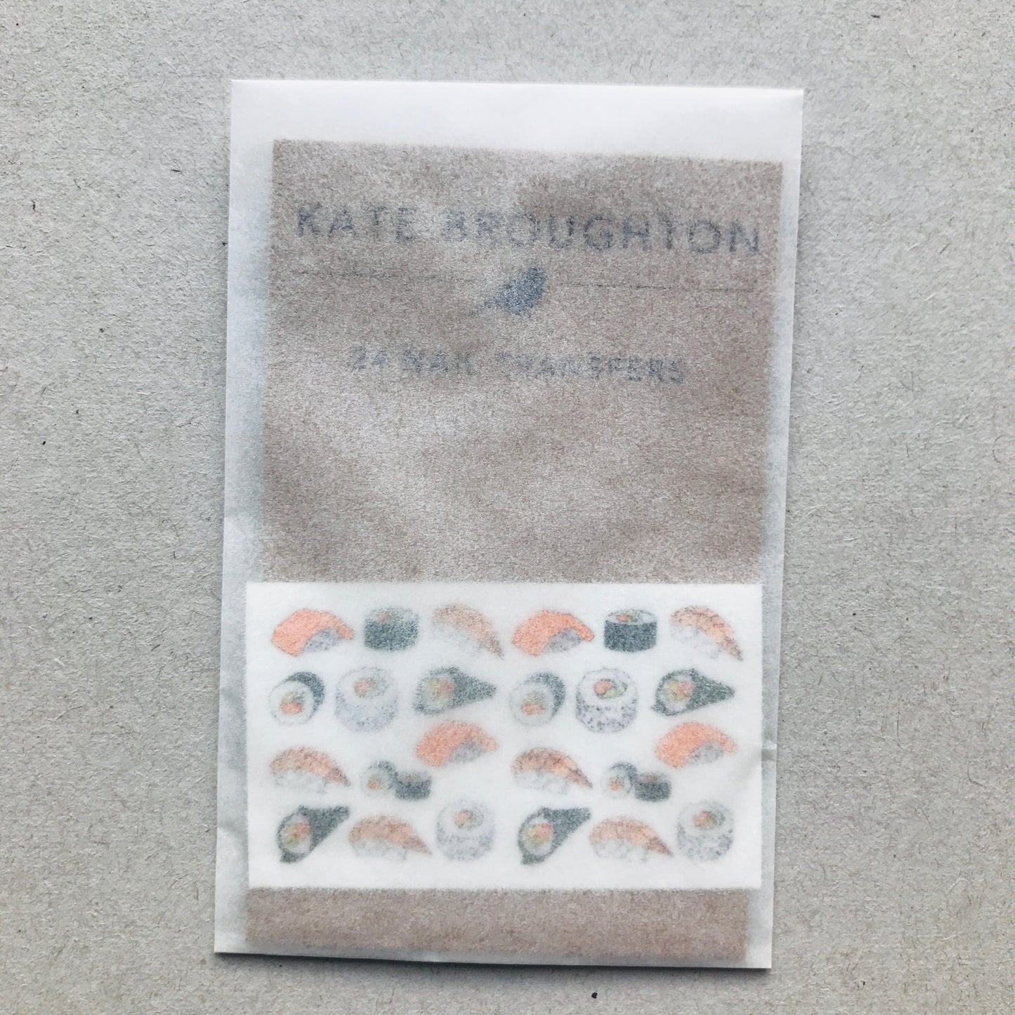 Sushi Nail Art Transfers - katebroughton