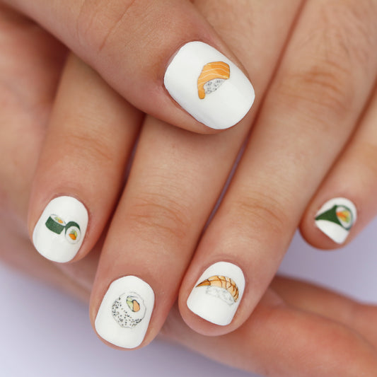 Sushi Nail Art Transfers
