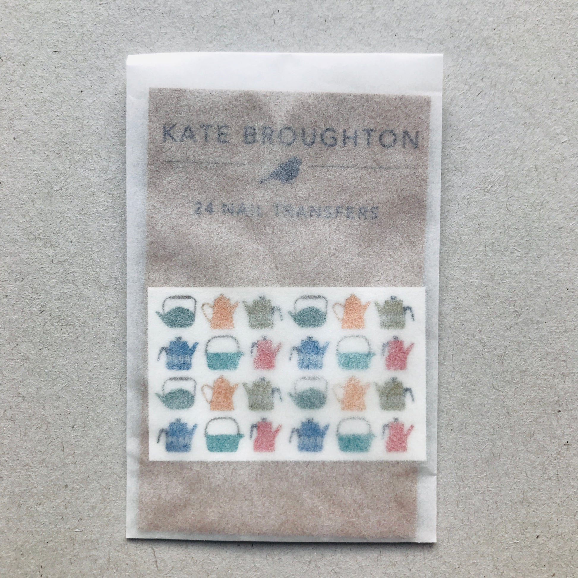 Teapot Nail Art Transfers - katebroughton