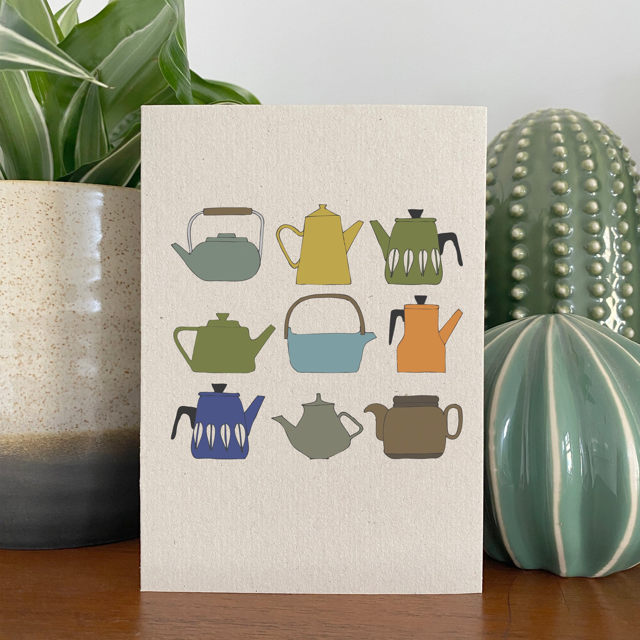 Teapots Card