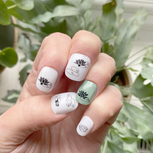Waterlily Nail Art Transfers