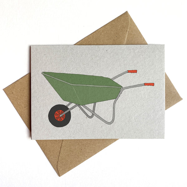 Wheelbarrow Card