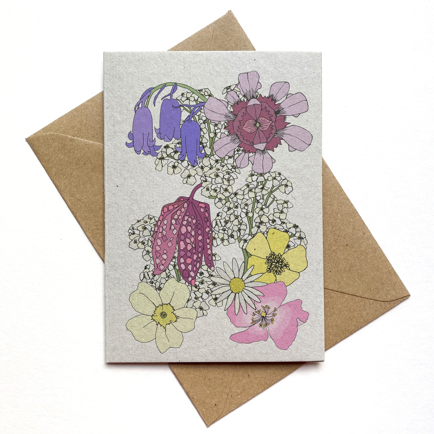 Wildflowers seed card
