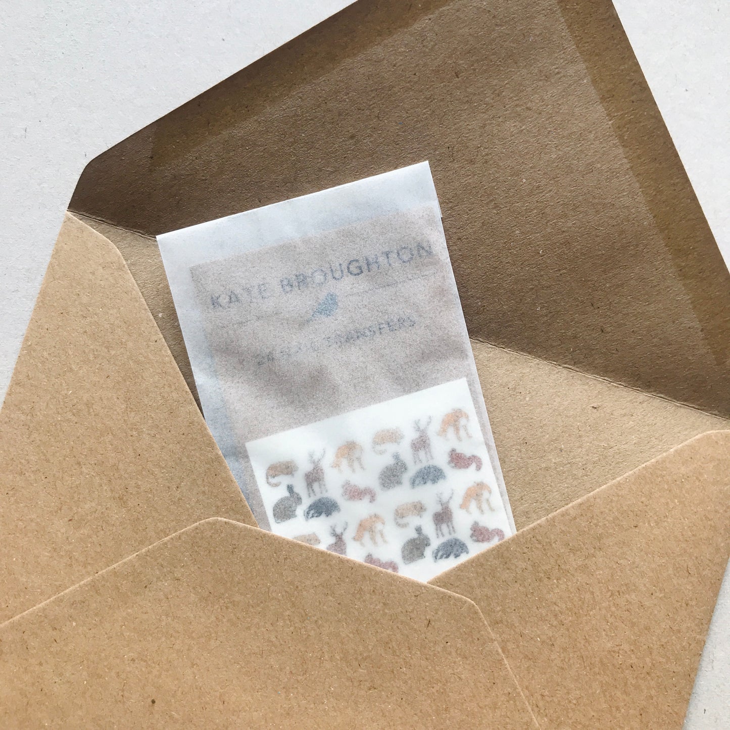 Woodland Animal Nail Art Transfers