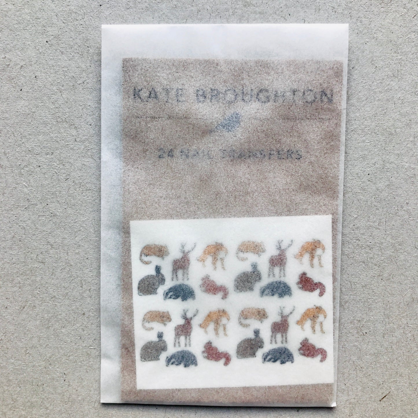 Woodland Animal Nail Art Transfers