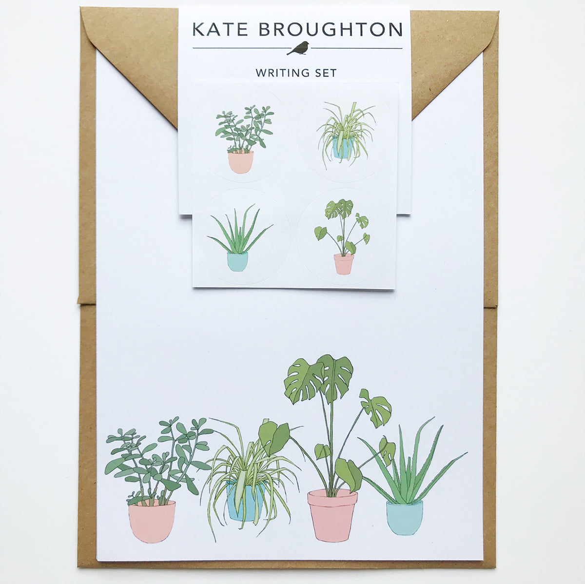 Houseplants Writing Set - katebroughton