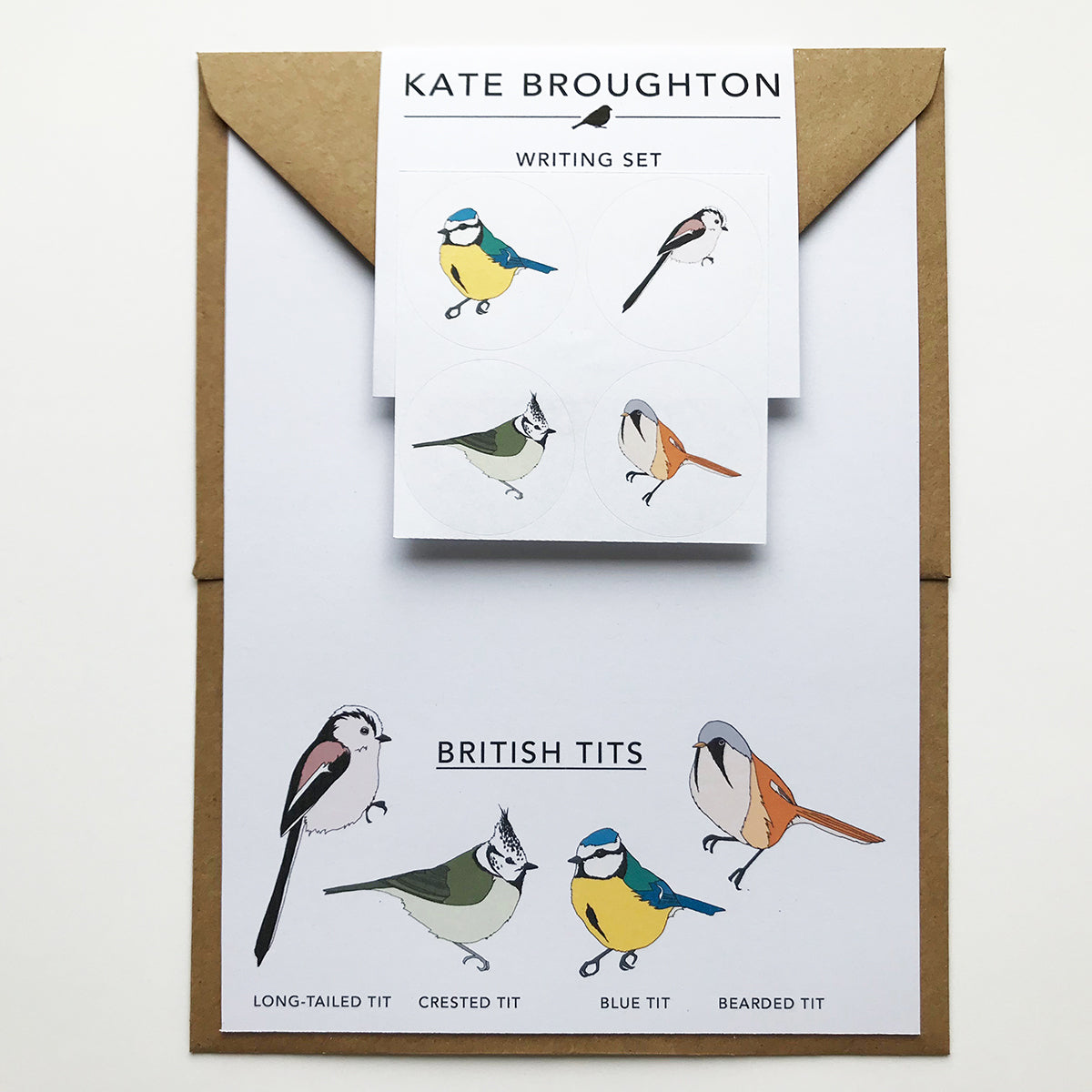 British Tits Writing Set